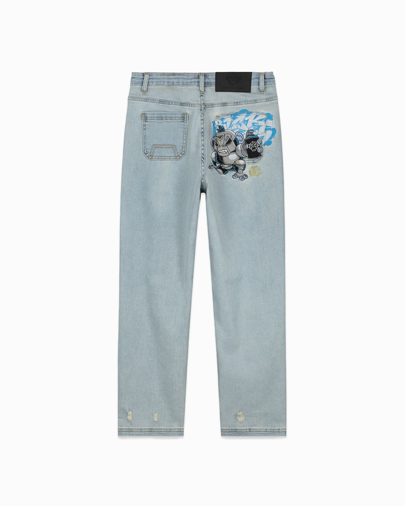 JR. GRAFFITI 3D DENIM | Blau