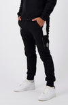 STRIPE SWEATPANTS | Schwarz