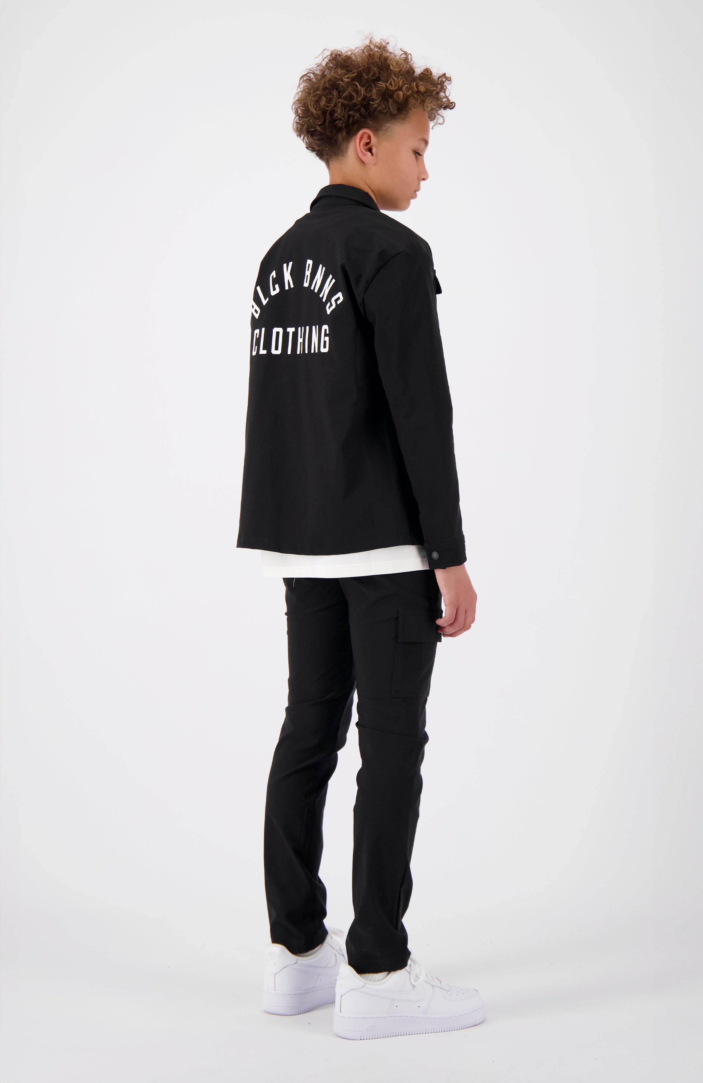 JR. TECH CARGO PANTS | Schwarz