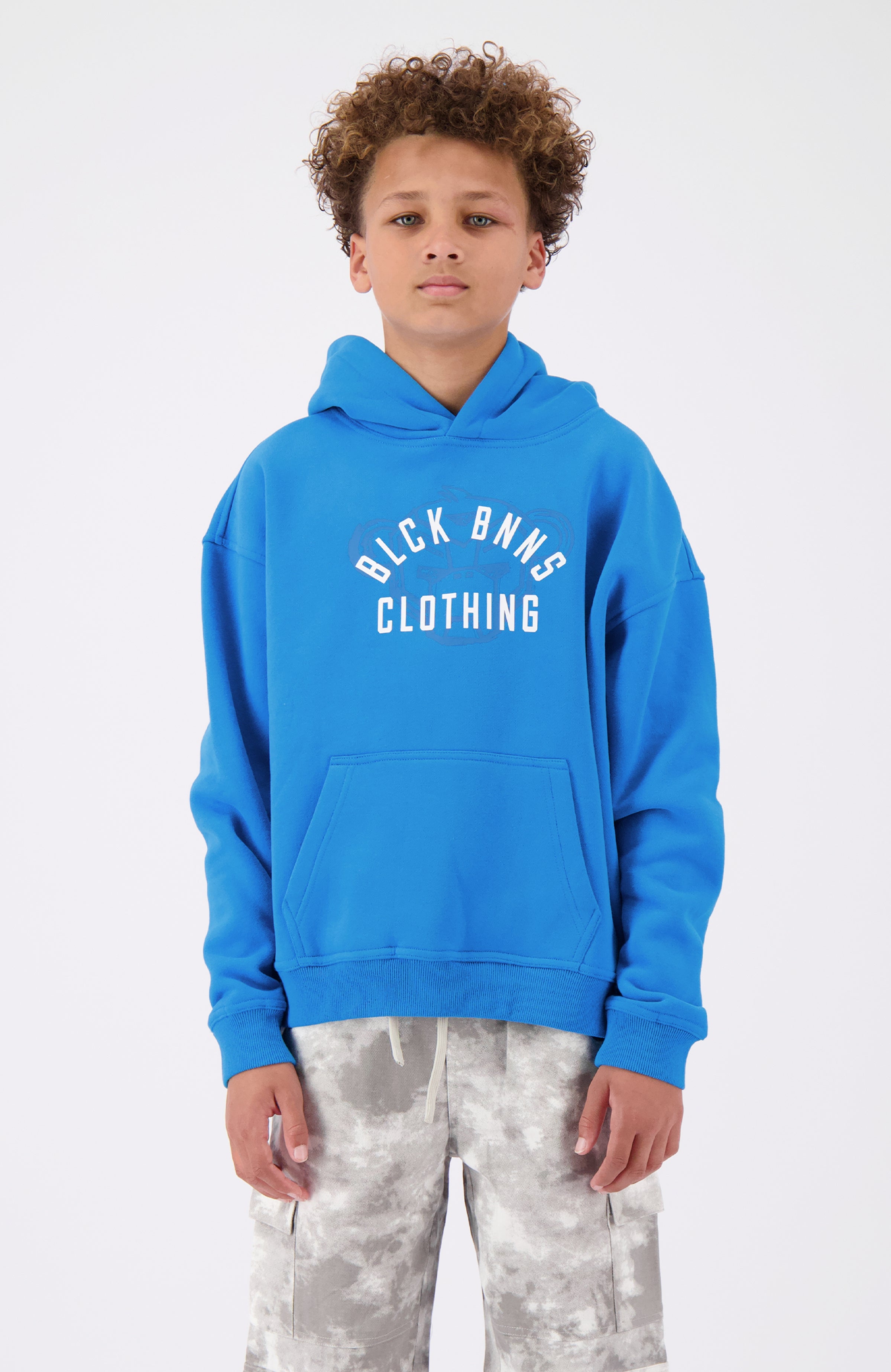 JR. ARCH CONVOY HOODIE | Blau