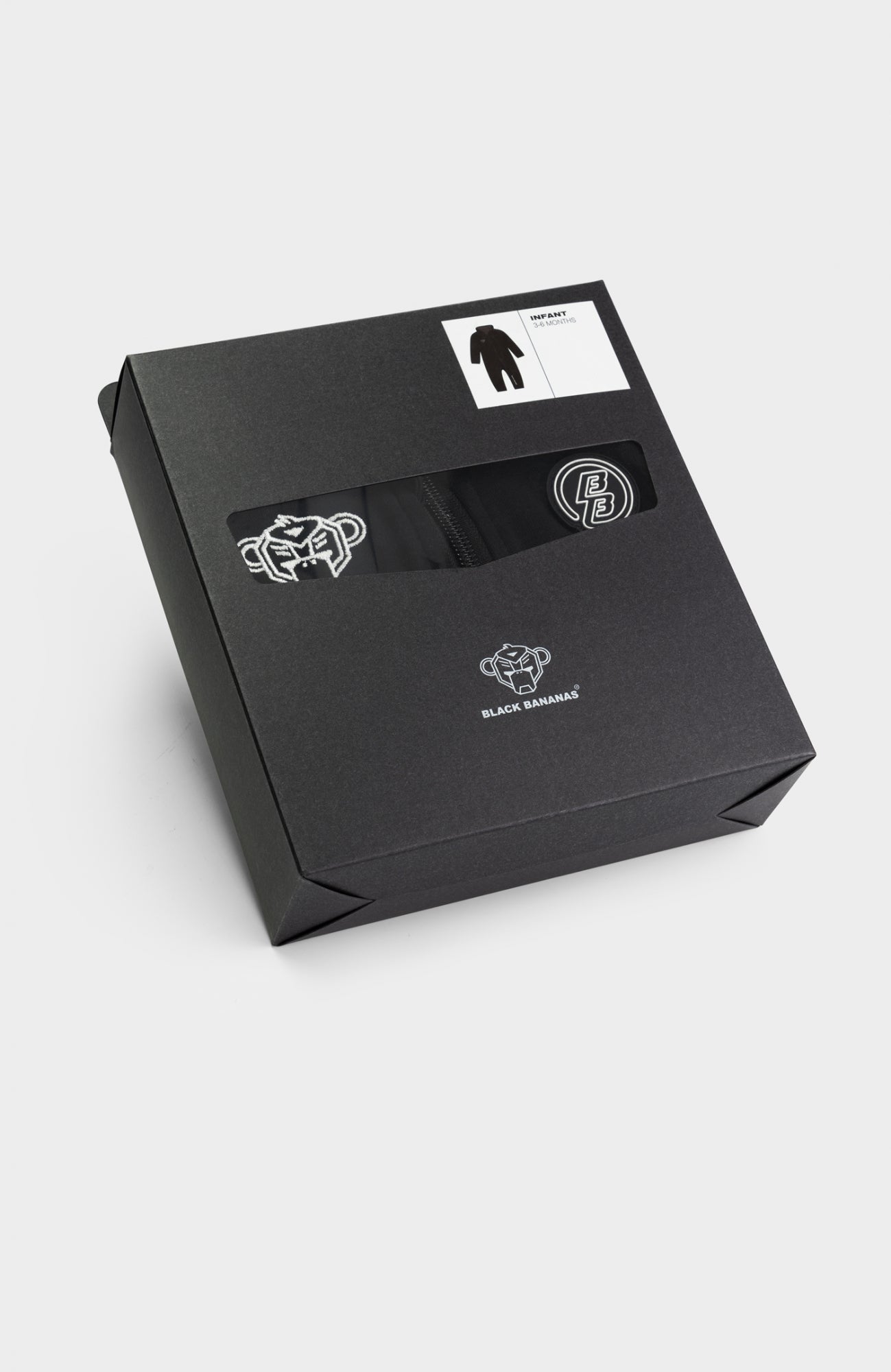 Baby Anorak-Trainingsanzug | Schwarz