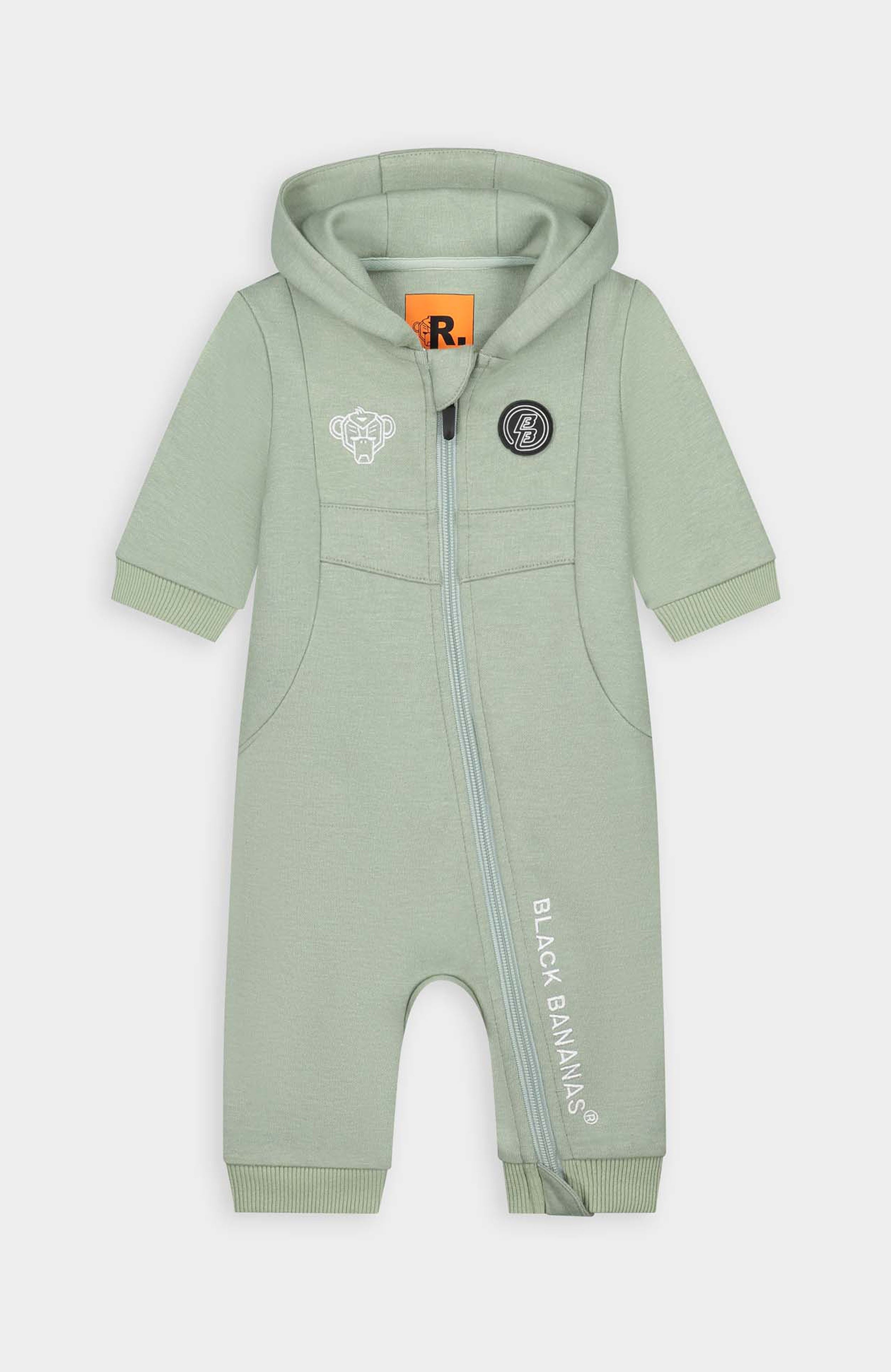 BABY ANORAK TRACKSUIT | Hellgrün