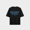 BAD HABITS STUDIO. T-SHIRT | Schwarz