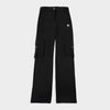 BELTED CARGO PANTS | Schwarz