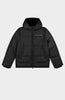 BLOCK PUFFER JACKET | Schwarz