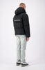 BLOCK PUFFER JACKET | Schwarz