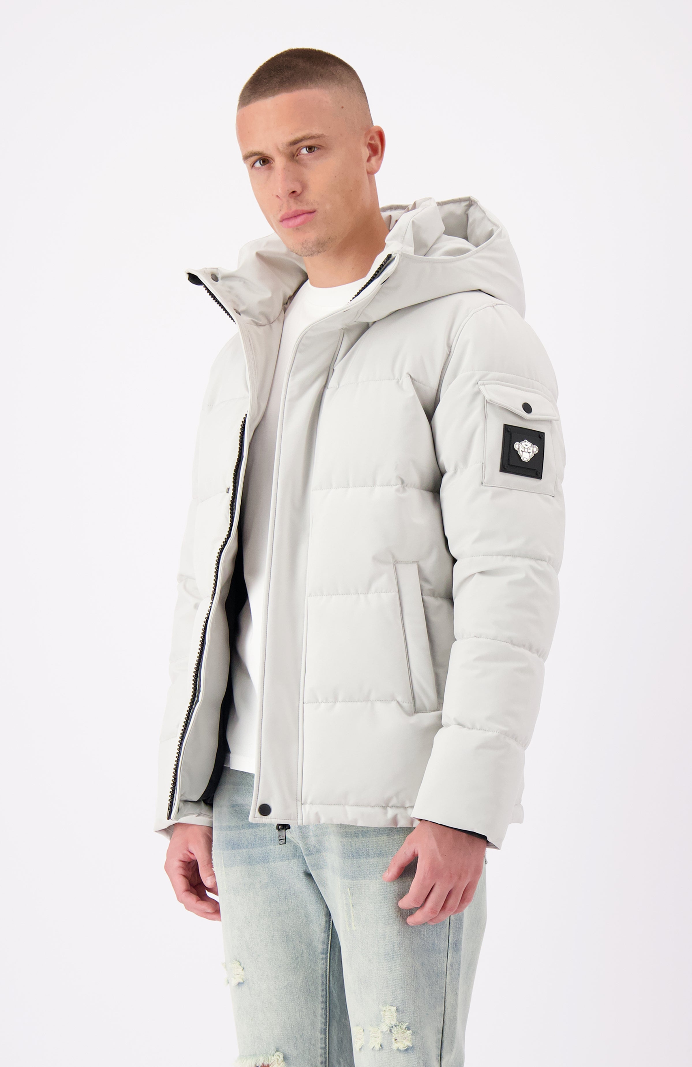 COMMANDER JACKET | Grau