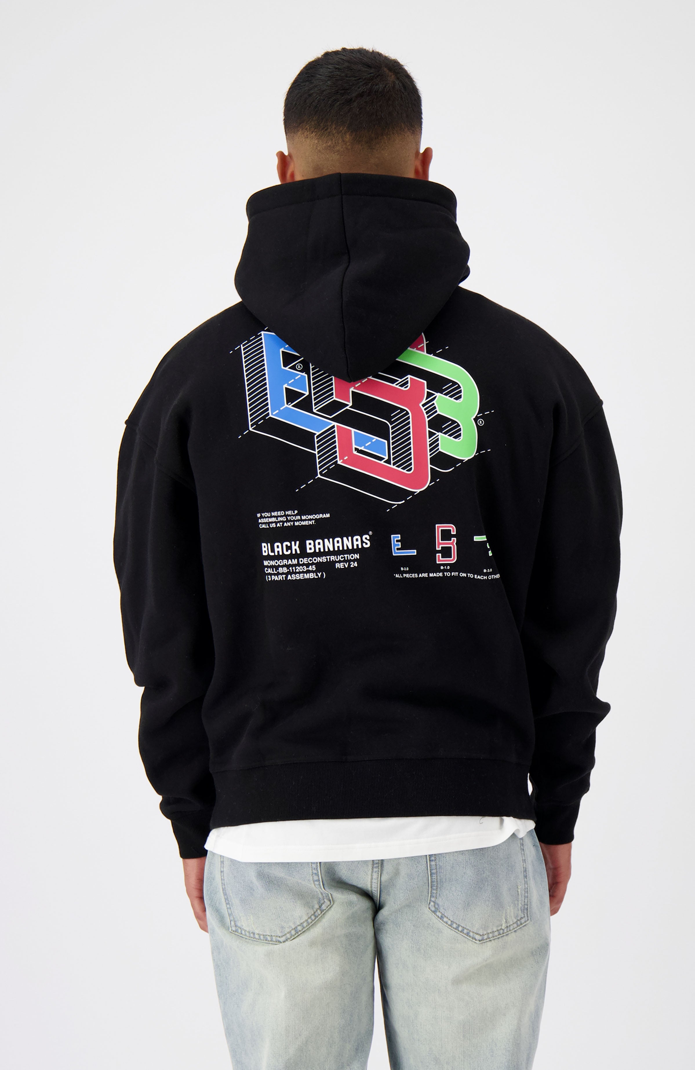 Black bananas hoodie sale online