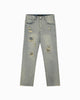 DISTRESSED DENIM | Blau