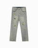 DISTRESSED DENIM | Blau