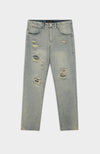 DISTRESSED DENIM | Blau