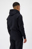 INITIAL GLOW ZIPPER HOODIE | Schwarz