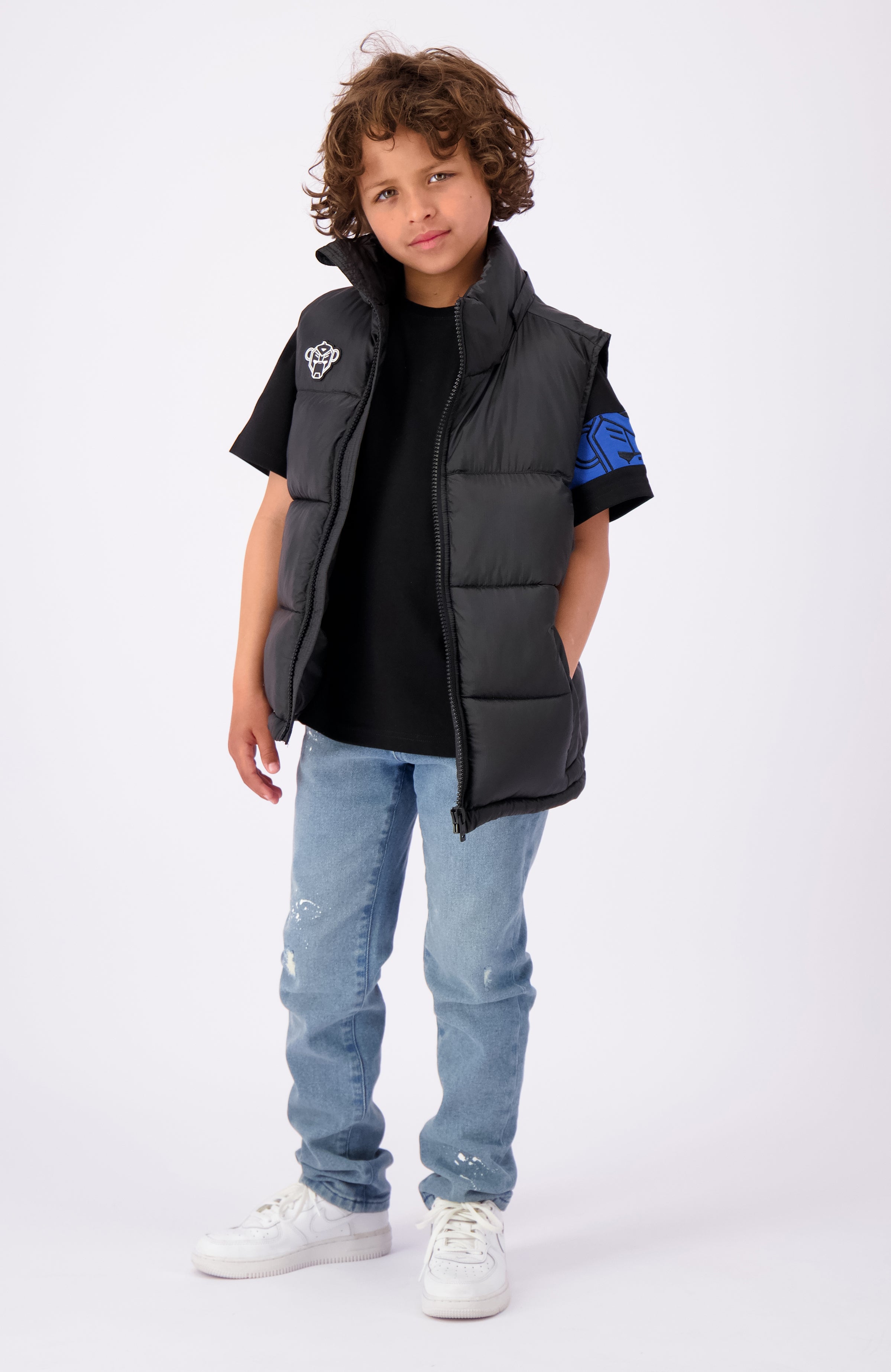 JR PEEK BODYWARMER | Schwarz