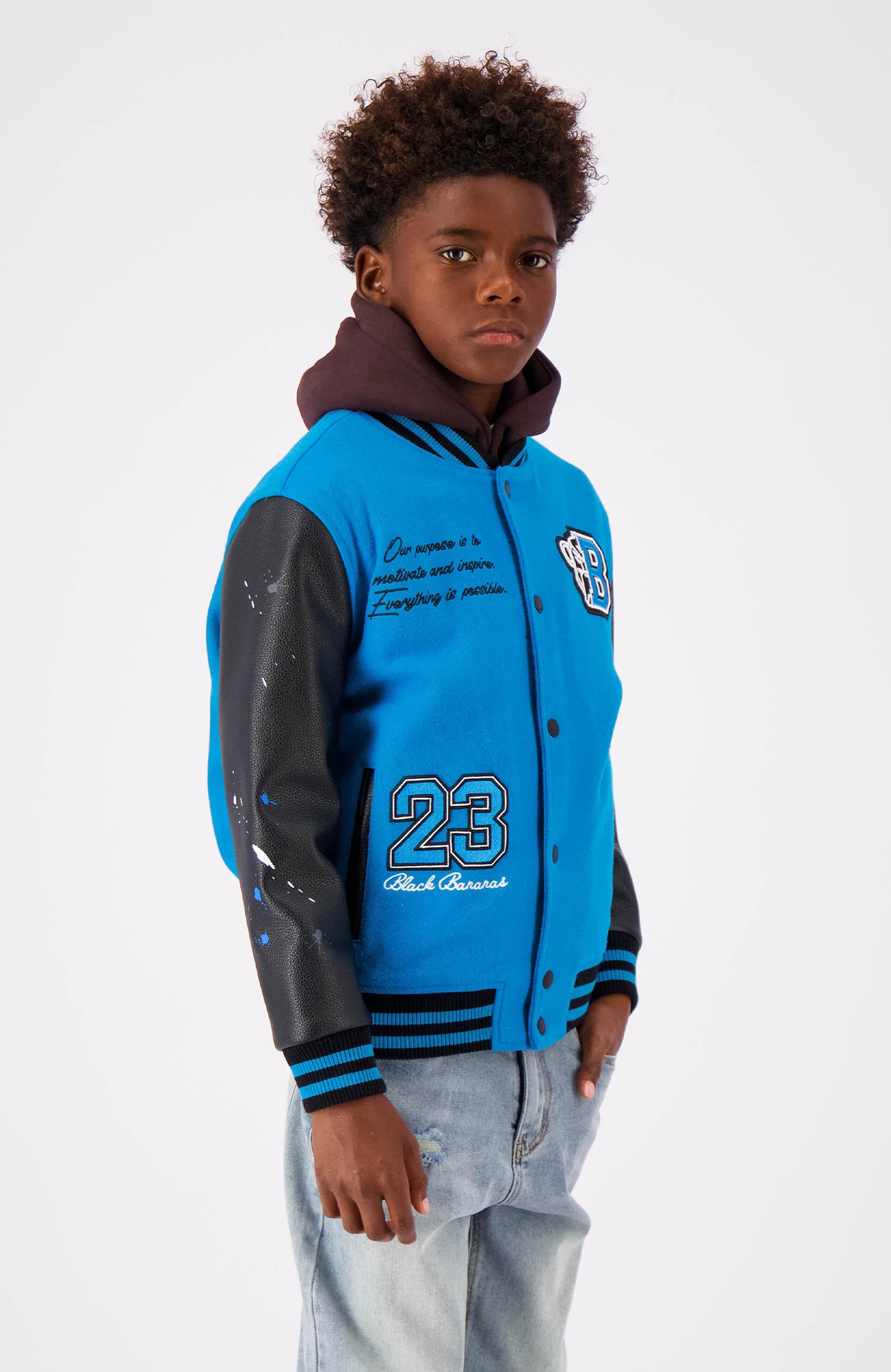 JR BASE JACKET | Blau