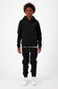 JR ESSENTIAL HOODIE | Schwarz