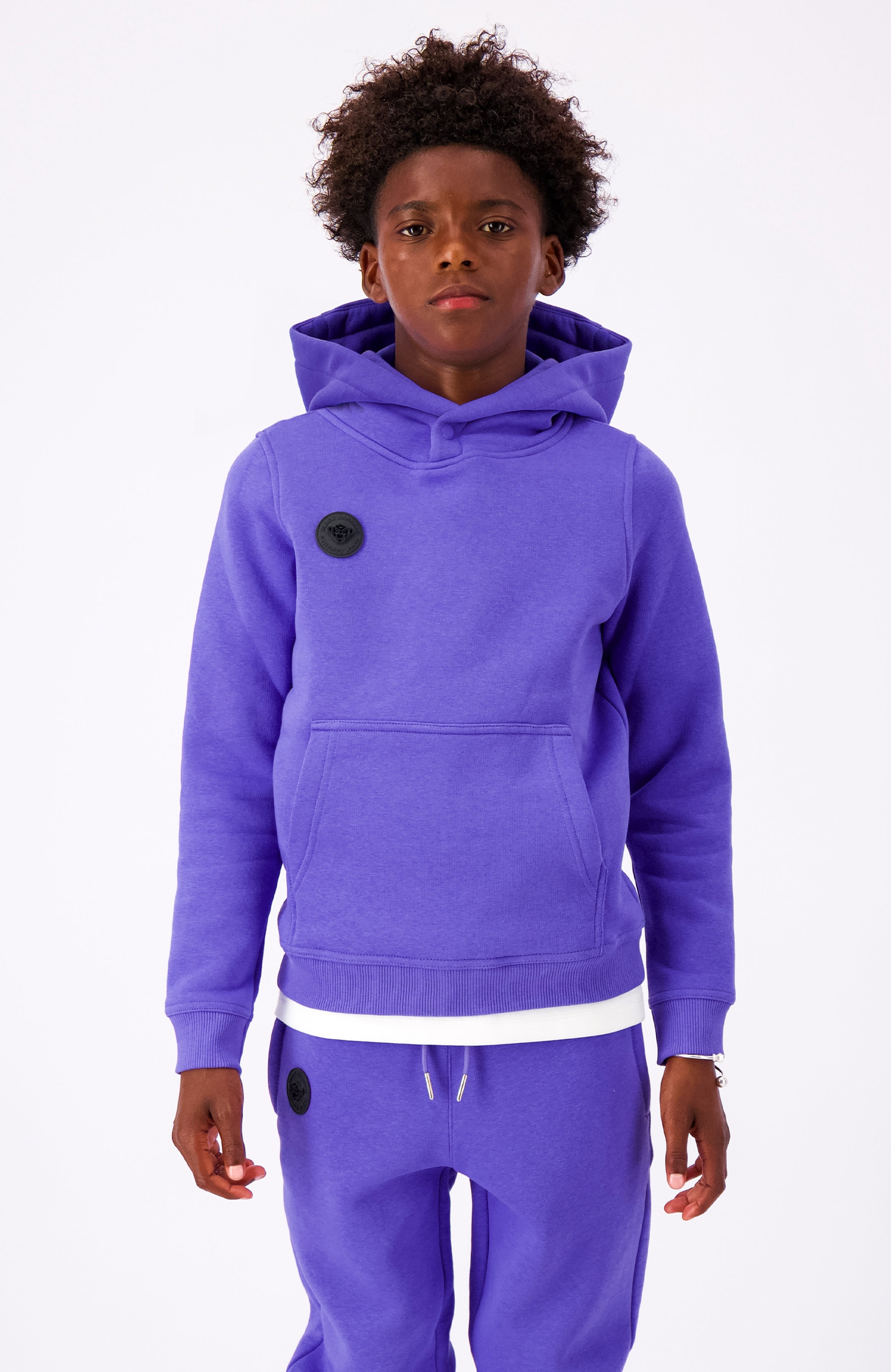 JR ESSENTIAL HOODIE | Lila