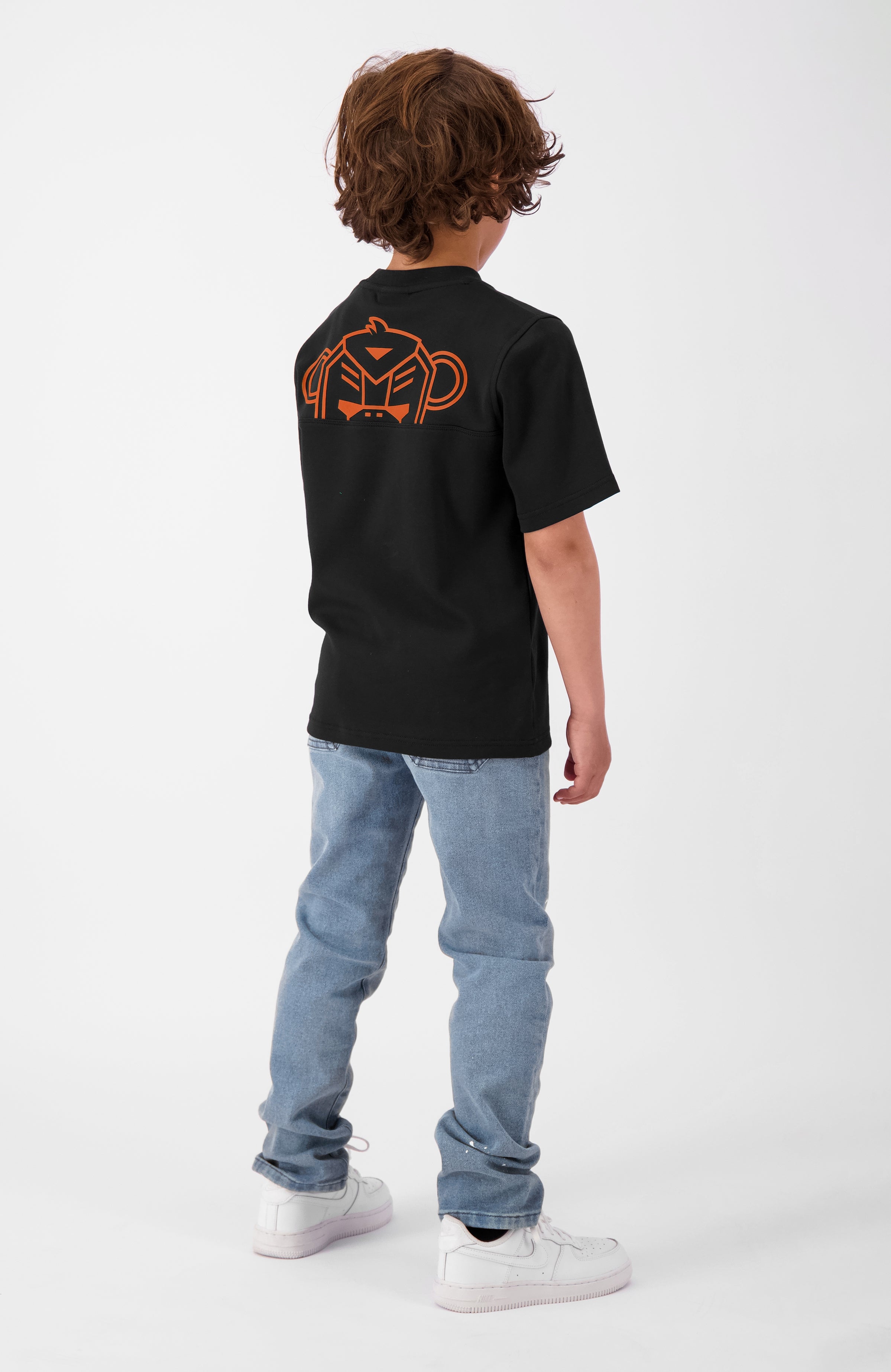 JR PEEK TEE | Schwarz