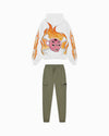 BLAZE HOODIE SET | OFF WHITE