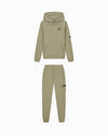 KIDS PLATE HOODIE SET | Grün