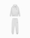 KIDS RIPPED MONOGRAM SWEATSUIT | Grau