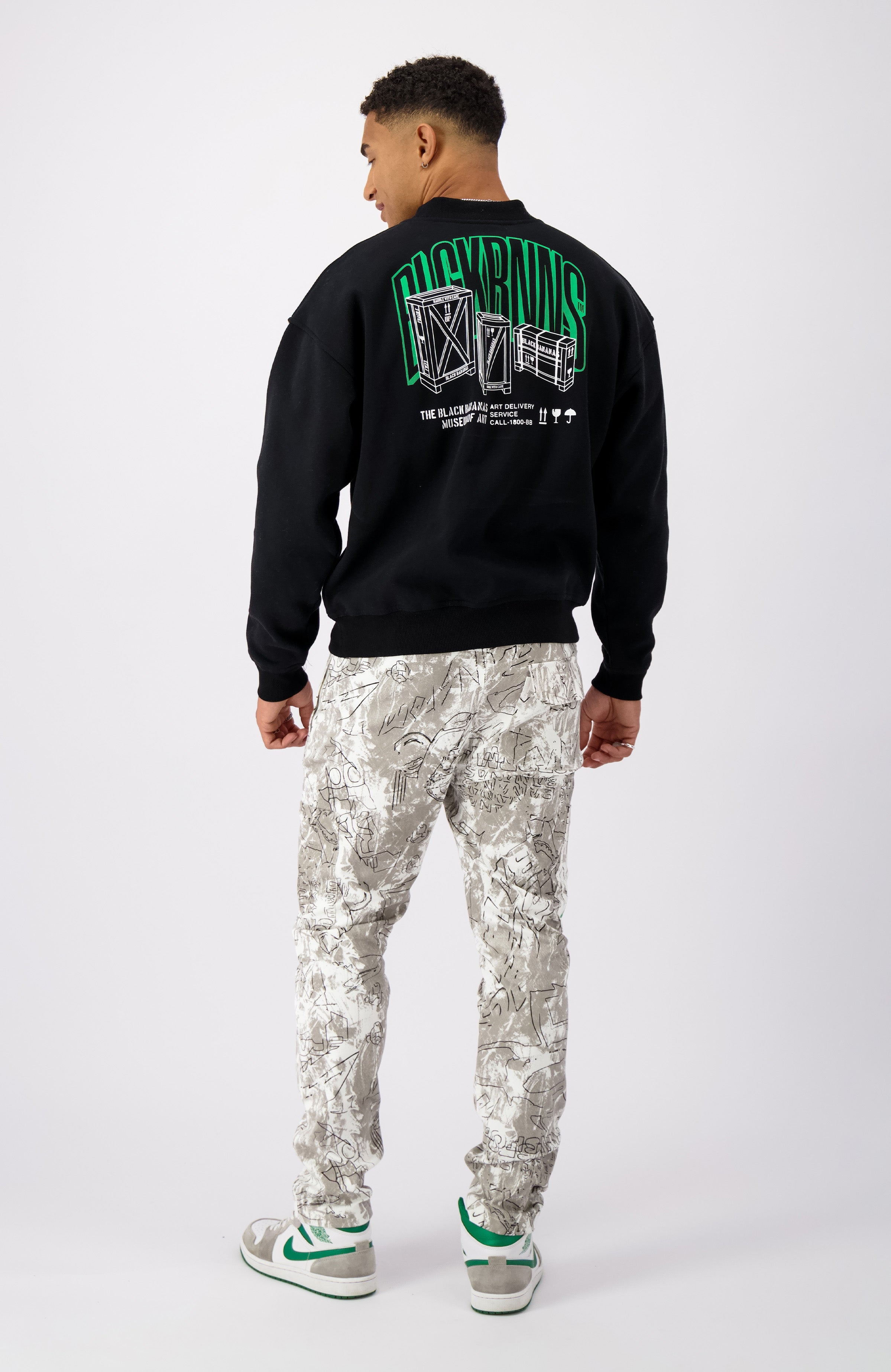 LOGISTIK CREWNECK | Schwarz