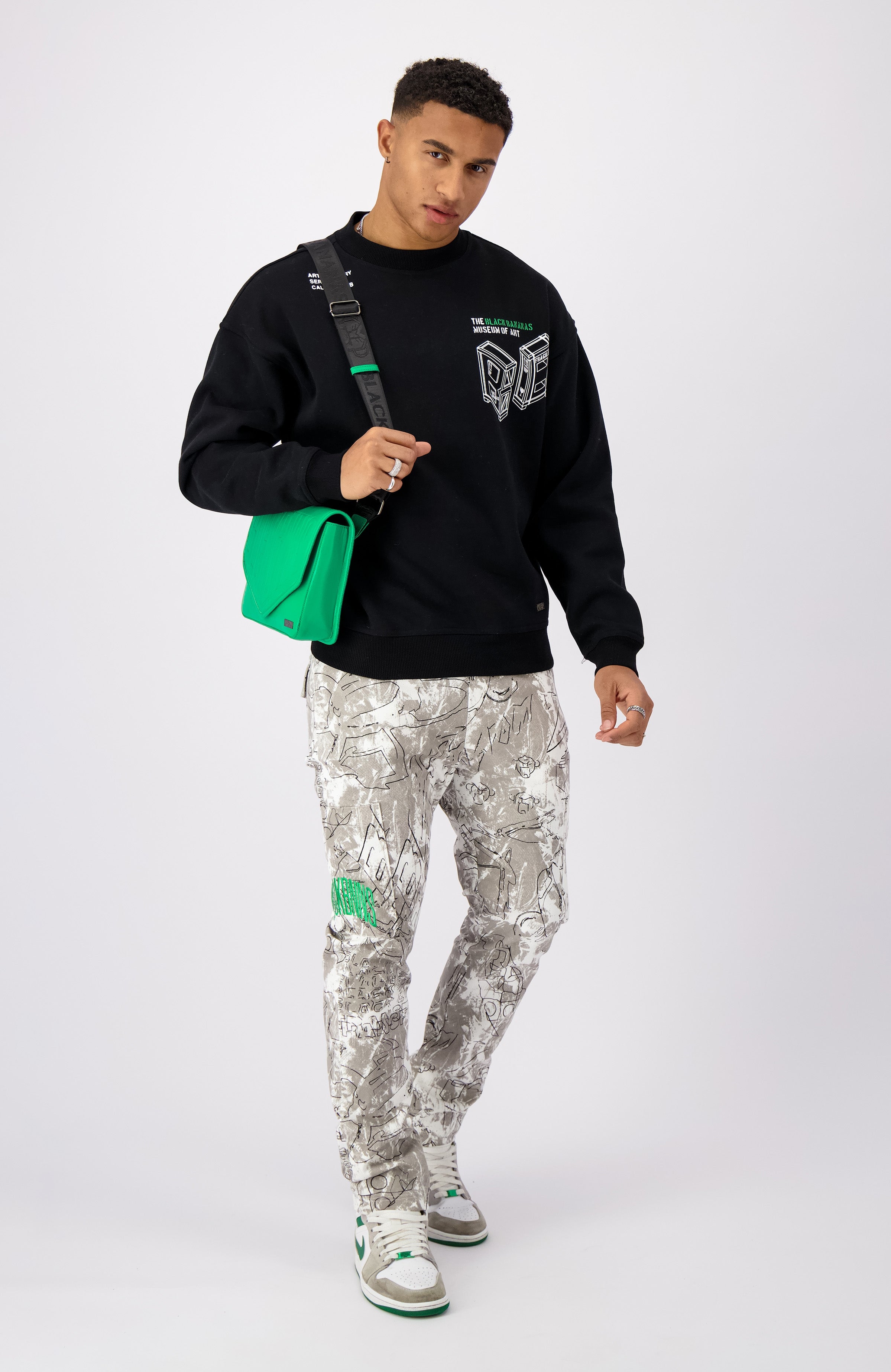 LOGISTIK CREWNECK | Schwarz