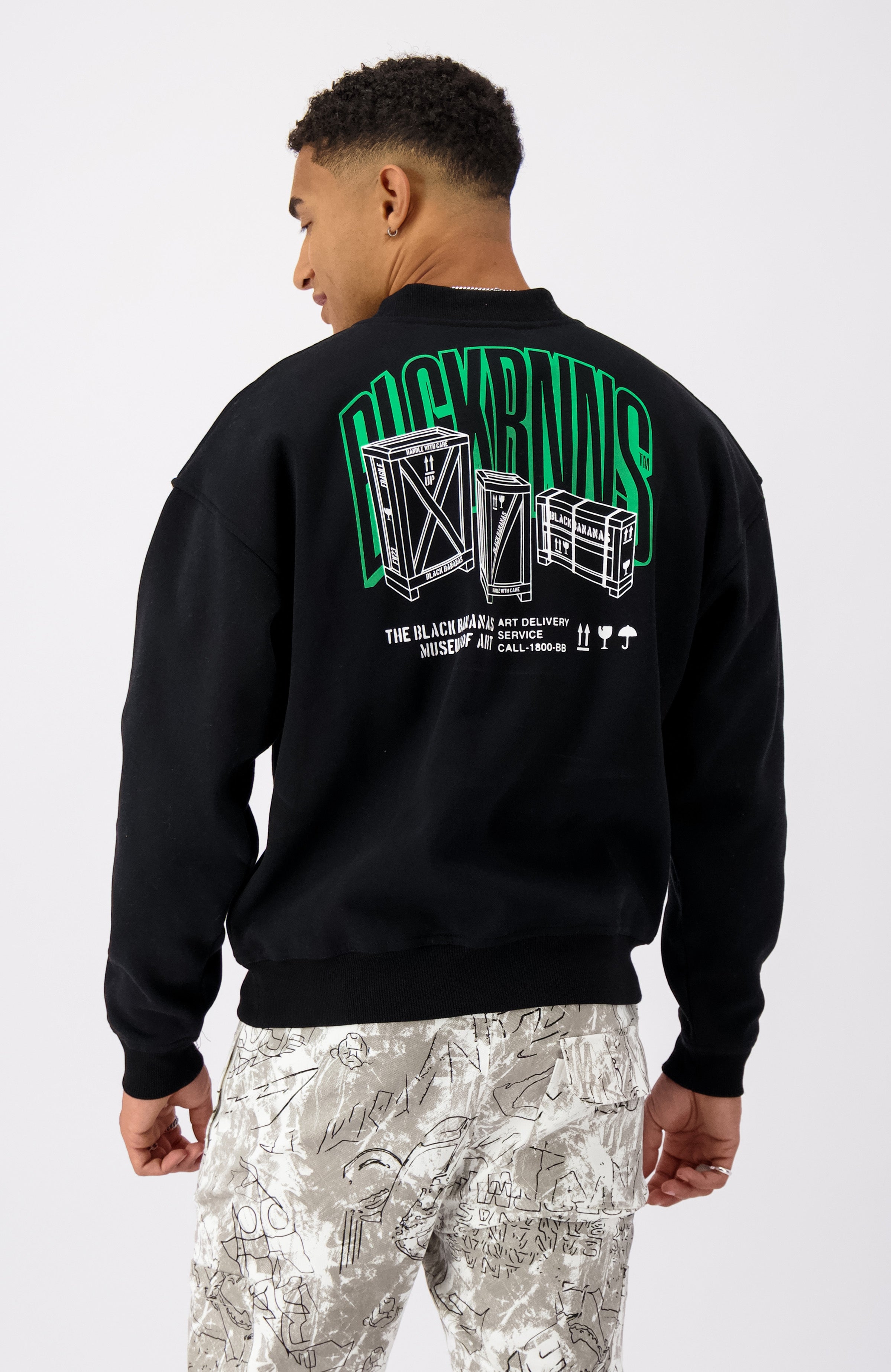 LOGISTIK CREWNECK | Schwarz