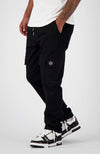 MONOGRAM CARGO PANTS | Schwarz