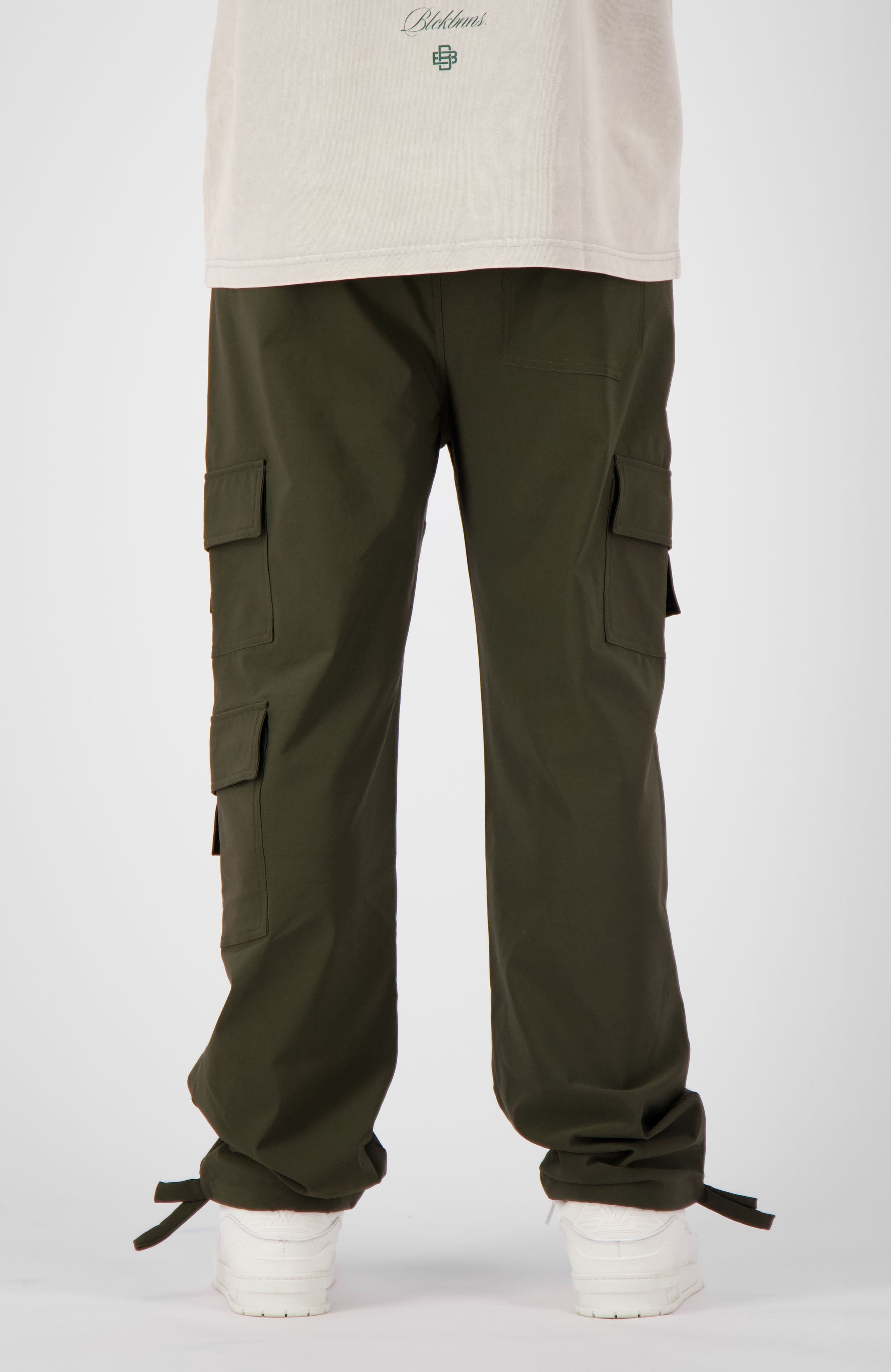 MONOGRAM TECH CARGO PANTS | Moosgrün