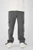 MONOGRAM TECH CARGO PANTS | Charcoal