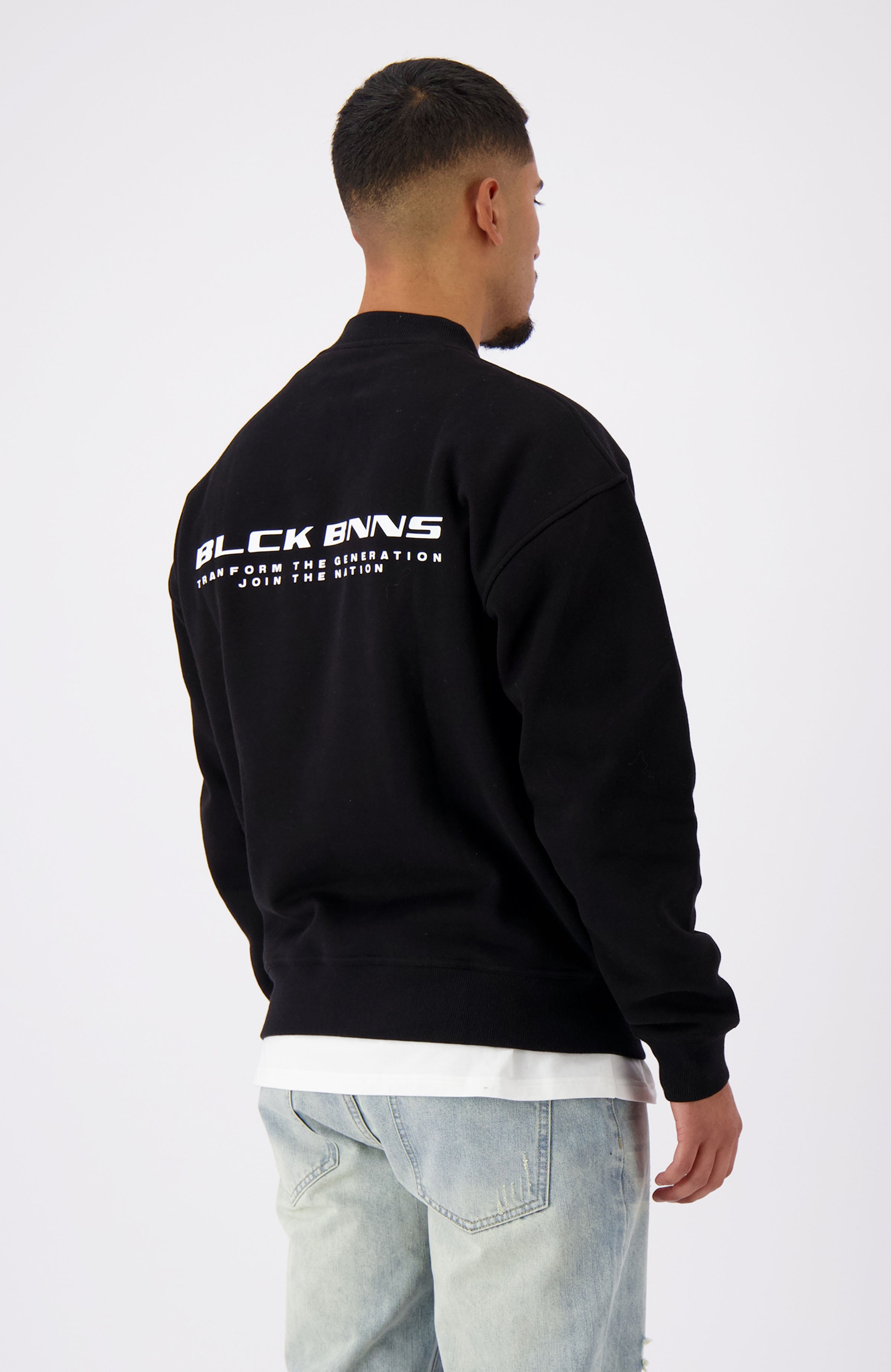 NATION CREWNECK | Schwarz