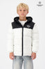 JR. PEEK FREEZE PUFFER JACKET | Weiß