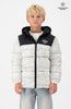 JR. PEEK FREEZE PUFFER JACKET | Weiß