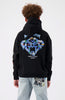 JR. SNOW CRAYON HOODIE | Schwarz