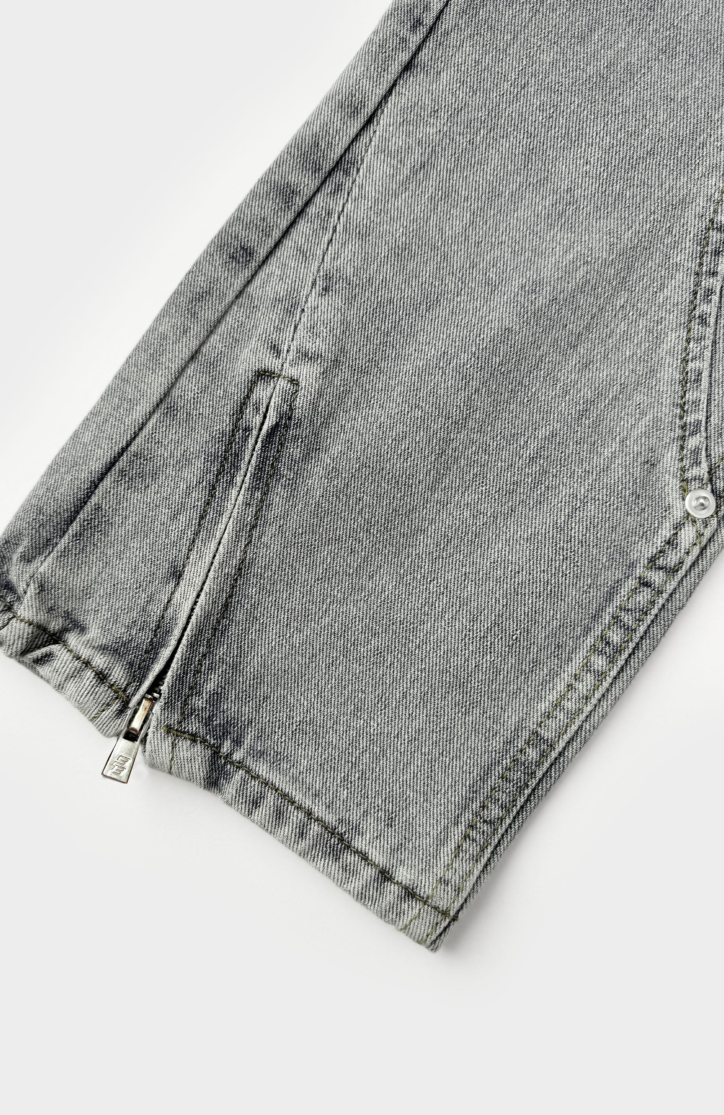 STRAIGHT WORKER DENIM | Blau