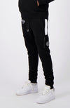 JR. STRIPE SWEATPANTS | Schwarz