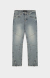 STRAIGHT WORKER DENIM | Blau