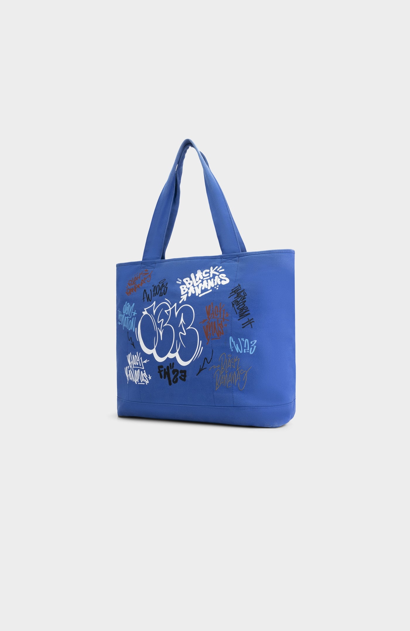 TAGGED TOTE BAG | Blau