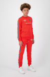 JR. TAPED TRACKPANTS | Neonrot