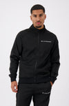 TAPED INITIAL TRACKTOP | Schwarz