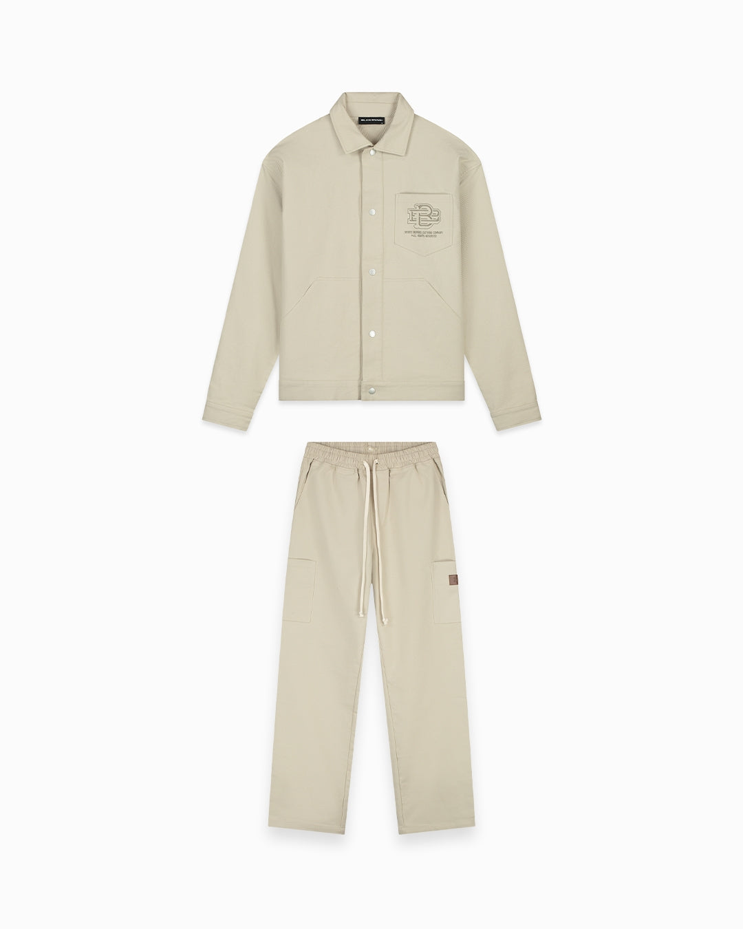 TWILL WORKER TWINSET | Sand