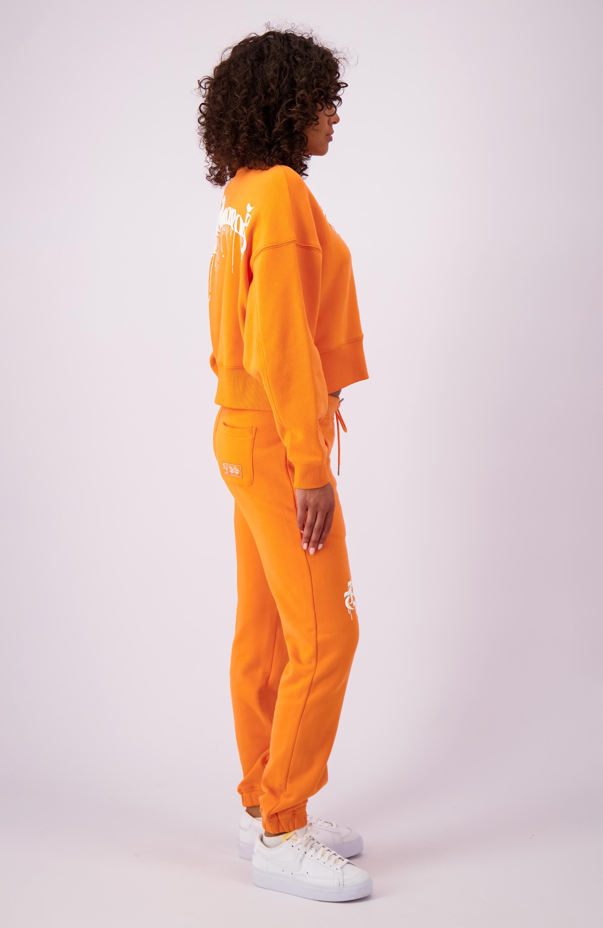 DRIPPING SWEATPANTS | Orange