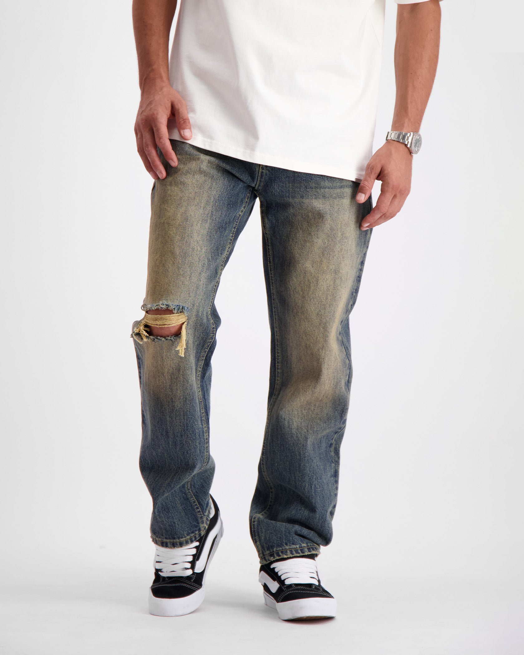 ASH FADE DENIM | Blau