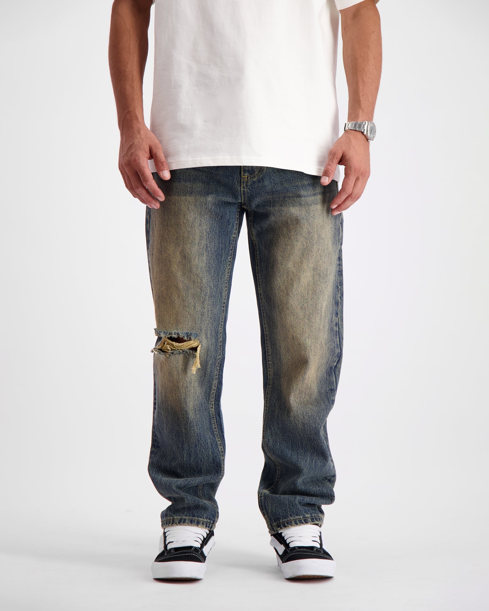 ASH FADE DENIM | Blau