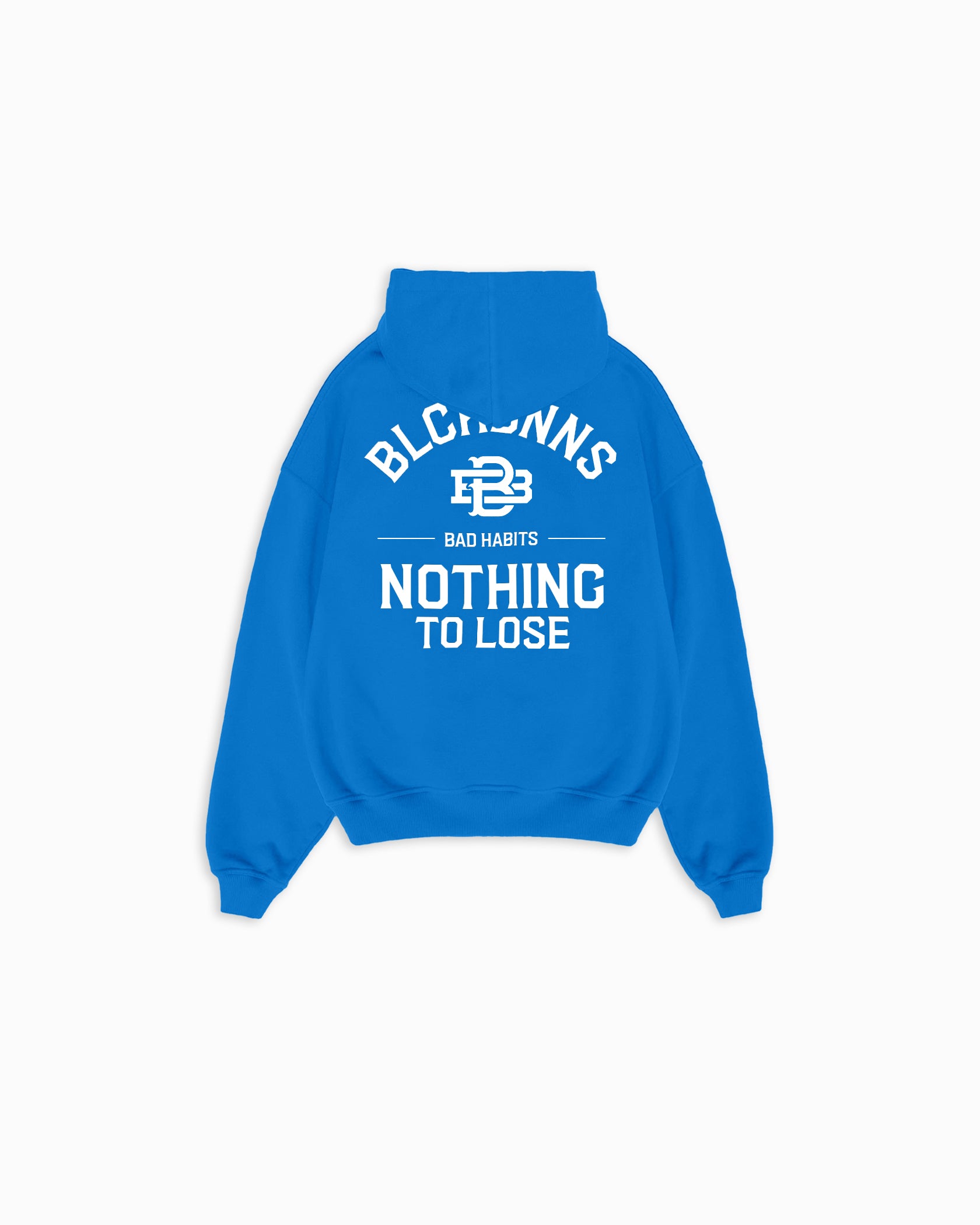 BAD HABITS HOODIE | Blau