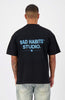 BAD HABITS STUDIO. T-SHIRT | Schwarz