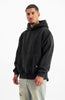 BLANK WASHED HOODIE | Schwarz