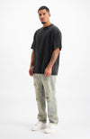 BLANK WASHED T-SHIRT | Schwarz