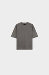 BLANK WASHED T-SHIRT | Grau