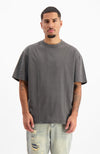 BLANK WASHED T-SHIRT | Grau